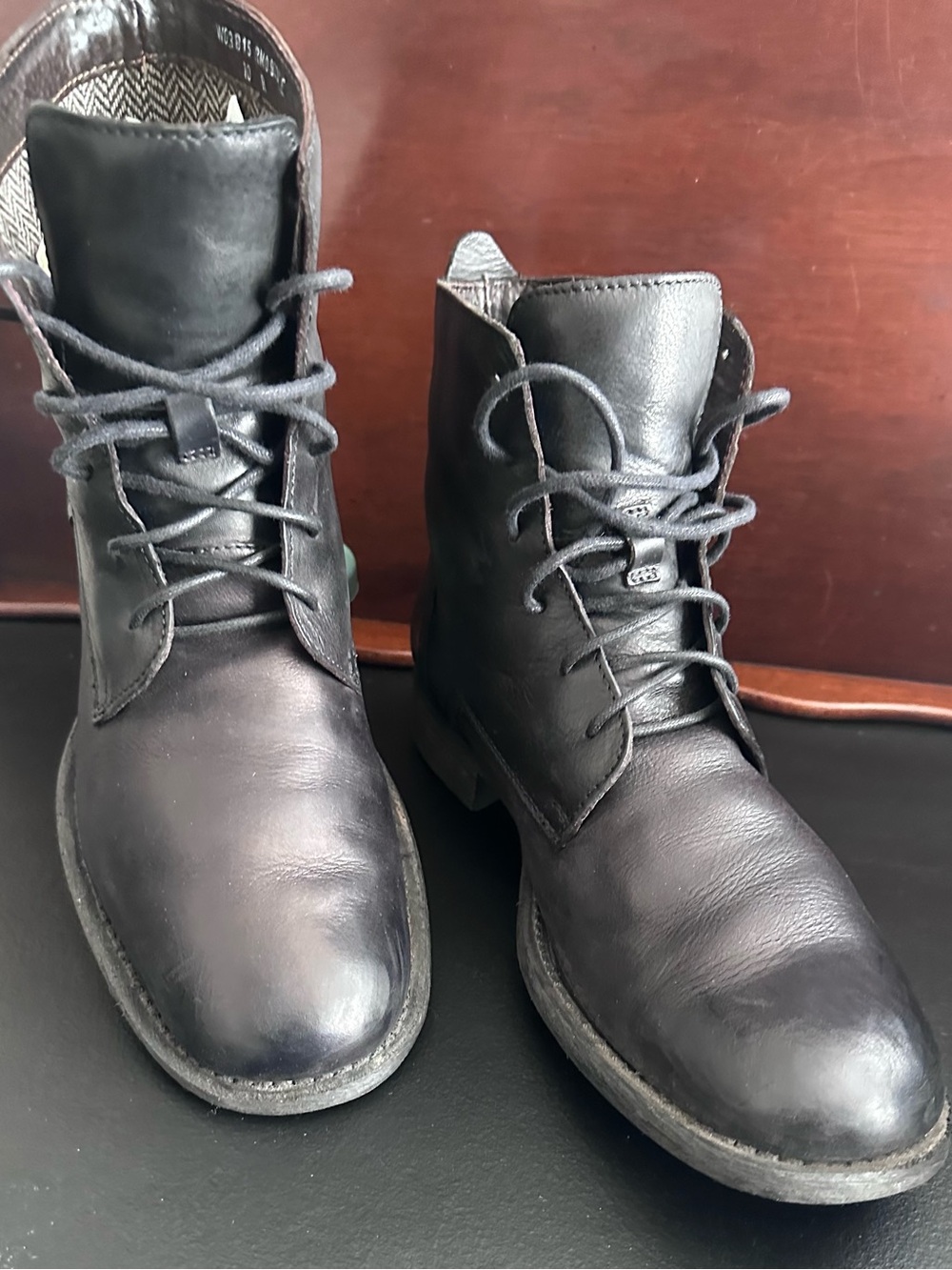 Kenneth Cole Reaction Black Men's Chukka Lace-Up Boots